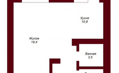 Купить 1-комнатную квартиру, Брест, ул. Морозова, д. . Фото 1