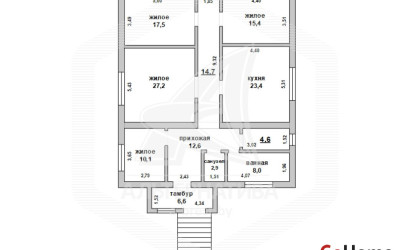 Купить дом, Тюхиничи, Мотыкальский с/с, 14.76 соток. Фото 1