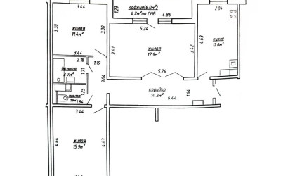Купить 3-комнатную квартиру, Минск, Связистов ул., 9 (Партизанский район). Фото 5
