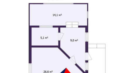 Купить дом в деревне, . Верески, 6.2 соток. Фото 17