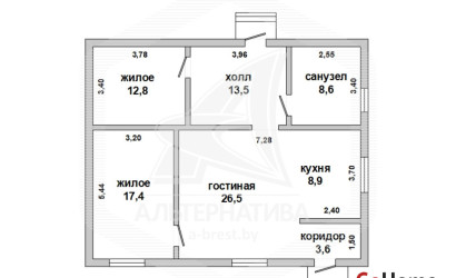 Купить дом, Старое Роматово, Великоритский с/с, 15 соток. Фото 1