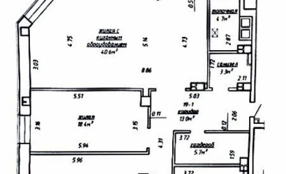 Купить 3-комнатную квартиру, Минск, Грибоедова, 11 (Центральный район). Фото 17