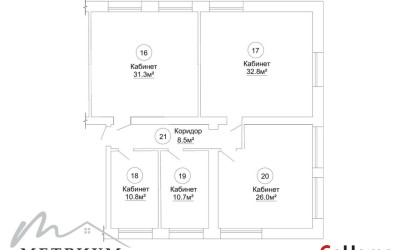 Аренда офиса, Минск, Грибоедова ул., 19, 120.1 кв.м.. Фото 10