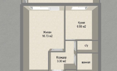 Купить 1-комнатную квартиру, Минск, Кольцова ул., 16 (Советский район). Фото 15