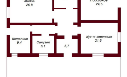 Купить коттедж, Замошаны, Центральная, 24 соток. Фото 7