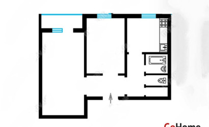 Купить 2-комнатную квартиру, Минск, Петра Глебки, 28 (Фрунзенский район). Фото 3