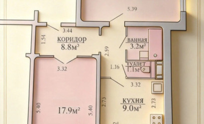 Купить 2-комнатную квартиру, Минск, Авроровская, 4 (Ленинский район). Фото 2