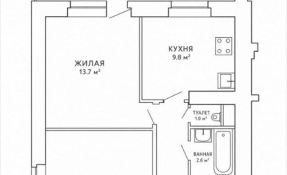Купить 2-комнатную квартиру, Минск, Немига ул., 12 (Центральный район). Фото 18
