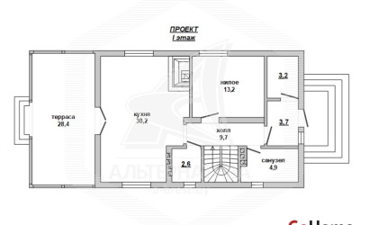 Купить дом, Брест, Чернинский с/с, 12 соток. Фото 13