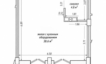 Купить 2-комнатную квартиру, Минск, Грибоедова, 1 (Центральный район). Фото 17