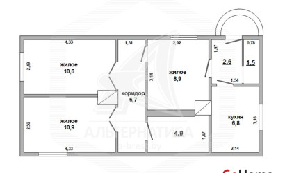 Купить дом, Хомутины, Новицковичский с/с, 25 соток. Фото 14