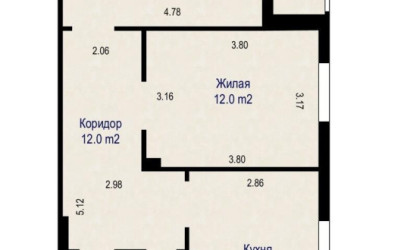 Купить 2-комнатную квартиру, Минск, Мястровская ул., 31 (Центральный район). Фото 24