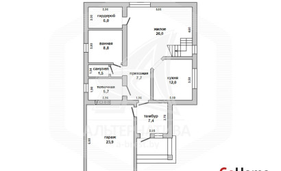 Купить дом, Брест, Мухавецкий с/с, 6.09 соток. Фото 1