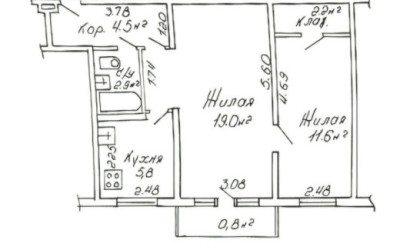 Купить 2-комнатную квартиру, Минск, Калиновского, 35 (Первомайский район). Фото 22