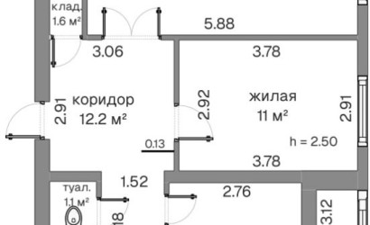 Купить 2-комнатную квартиру, Минск, Выготского, 39(Центральный район). Фото 2