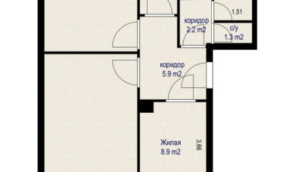 Купить 3-комнатную квартиру, Минск, Пономарева ул., 4 (Первомайский район). Фото 1