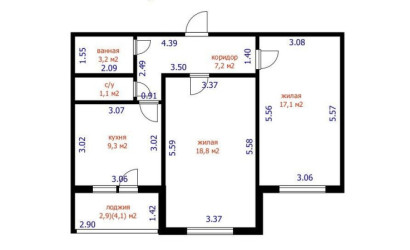 Купить 2-комнатную квартиру, Минск, Ельских ул., 2(Московский район). Фото 42
