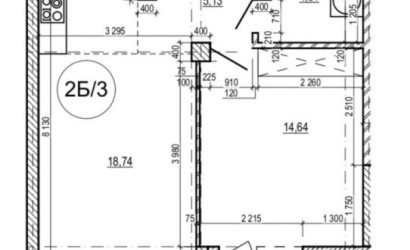 Купить 2-комнатную квартиру, Минск, Кузьмы Минина ул. 6 (Московский район). Фото 22