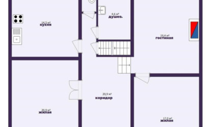 Купить коттедж, Вилейка, Рабочая ул., 6 соток. Фото 49