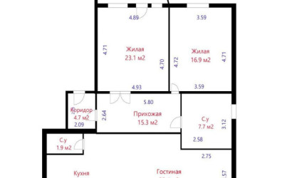 Купить 3-комнатную квартиру, Минск, Утульная ул., 1 (Фрунзенский район). Фото 40