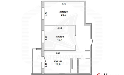 Купить 2-комнатную квартиру, Брест, Лт. рябцева, ул. Лейтенанта Рябцева. Фото 14