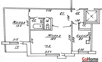 Купить 2-комнатную квартиру, Гродно, Дзержинского, 119. Фото 4