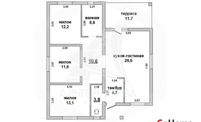 Купить дом, Брест, Мухавецкий с/с, 5.06 соток. Фото 20