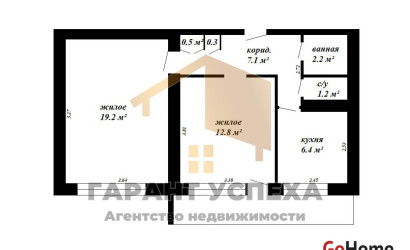 Купить 2-комнатную квартиру, Брест, ул. Пионерская, д. . Фото 8