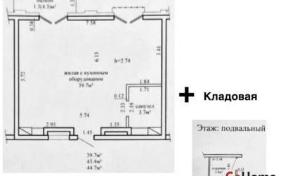 Купить 1-комнатную квартиру, Минск, Виталия Цвирко ул. 102 (Советский район). Фото 1