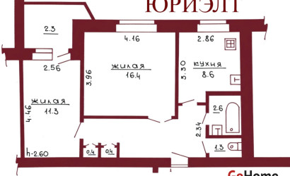 Купить 2-комнатную квартиру, Гродно, Пролетарская, 54. Фото 14