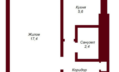 Купить 1-комнатную квартиру, Брест, ул. Смирнова, д. . Фото 8