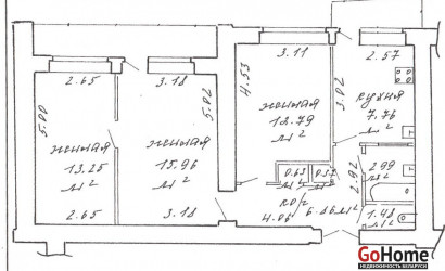 Купить 3-комнатную квартиру, Минск, Золотая Горка, 20 (Советский район). Фото 20