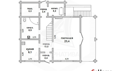 Купить дом, Щебрин, Тельминский с/с, 24.43 соток. Фото 1