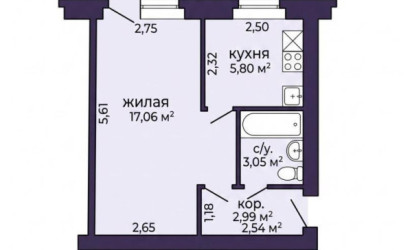 Купить 1-комнатную квартиру, Минск, Кедышко ул., 23/А (Первомайский район). Фото 16