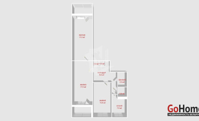 Купить 3-комнатную квартиру, Минск, Багратиона 2-й пер., 19 (Партизанский район). Фото 22