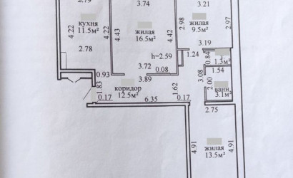 Купить 3-комнатную квартиру, Витебск, Баграмяна, 20. Фото 17