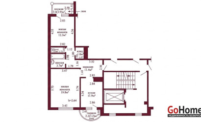 Купить 2-комнатную квартиру, Гродно, Магистральная, 14. Фото 13