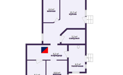 Купить дом, Узда, Пролетарская ул., 6.41 соток. Фото 22