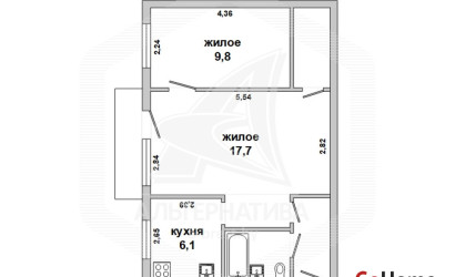 Купить 2-комнатную квартиру, Брест, Центр, пр-т Машерова. Фото 16