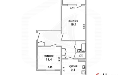 Купить 2-комнатную квартиру, Малорита, , . Фото 15