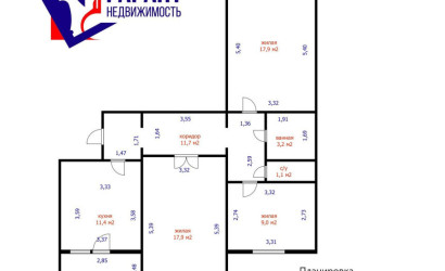 Купить 3-комнатную квартиру, Минск, Люцинская ул., 31 (Фрунзенский район). Фото 1
