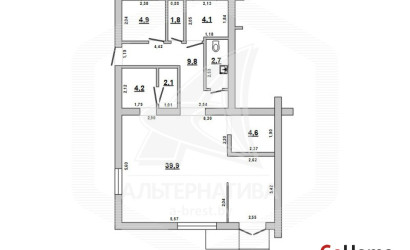 Аренда торгового помещения, Брест, Центр,  74.1 кв.м.. Фото 1