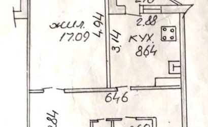 Купить 1-комнатную квартиру, Бобруйск, Строителей, 40. Фото 8