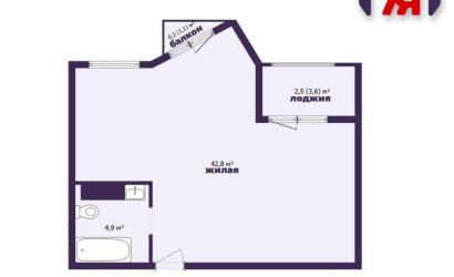 Купить 2-комнатную квартиру, Минск, Панфилова ул., 3 (Центральный район). Фото 19