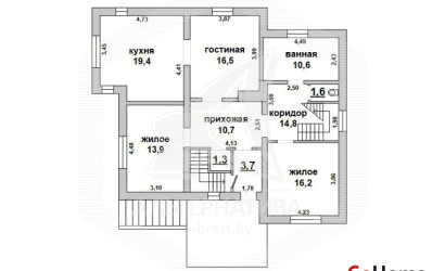 Купить дом, Вулька-Заставская, Мухавецкий с/с, 16.72 соток. Фото 42