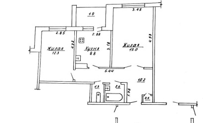 Купить 2-комнатную квартиру, Гродно, Кабяка, 12/3. Фото 8