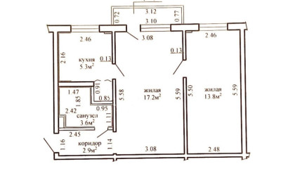 Купить 2-комнатную квартиру, Минск, ул. Гая, д. 32 (Советский район). Фото 7