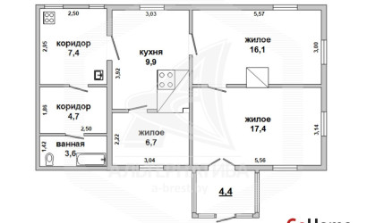 Купить дом, Каменец, г. Каменец, 12.85 соток. Фото 20