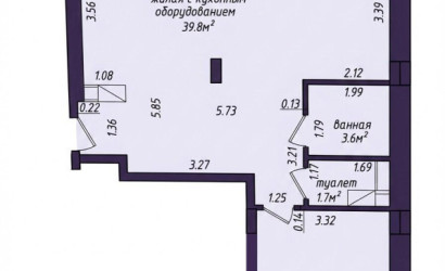 Купить 2-комнатную квартиру, Минск, Княгининская ул., 8 (Центральный район). Фото 1