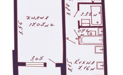 Купить 1-комнатную квартиру, Минск, Независимости просп., 127 (Первомайский район). Фото 2